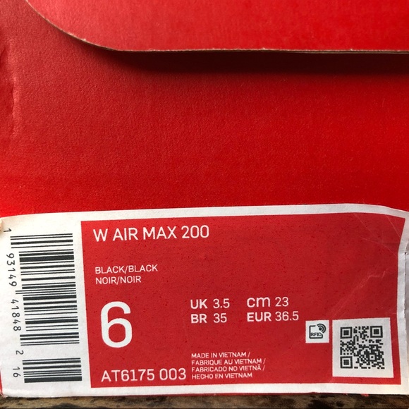 NEW Nike Women's Air Max 200 Running Sneakers - Picture 11 of 11